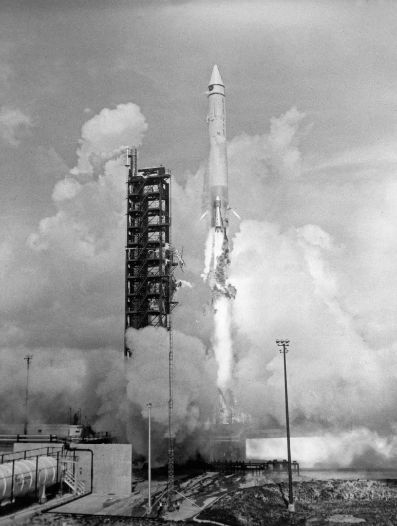 Vehicle on the pad before ascent